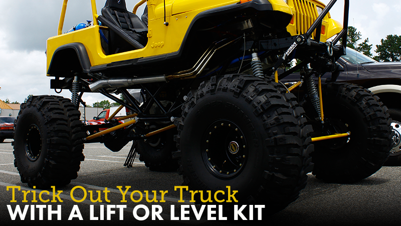 Trick Out Your Truck With a Lift or Level Kit