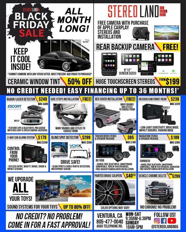 Your Vehicle Upgrade Specialist! | Car Stereo Store Near ...